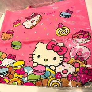 Hello Kitty Cafe NWT large tote bag